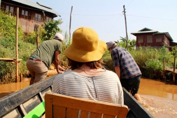 Lac Inle - Il faut commencer par pousser