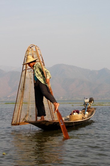 Lac Inle - Pêcheur