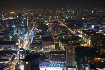 Bangkok vue de la tour Baiyoke II