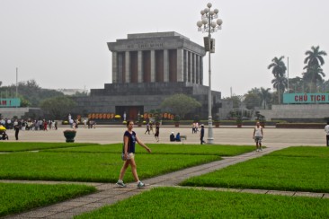 Hanoi - Le Mausolée de Ho Chi Minh