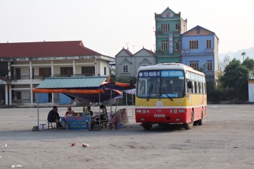 Retour à Hanoï - 3 heures de bus