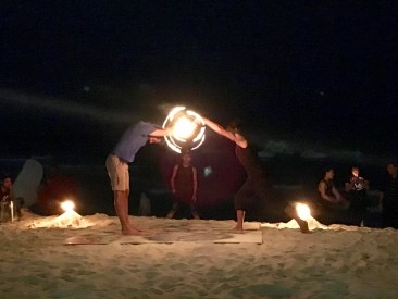 Koh Samui - Spectacle de feu avec en guest Julien