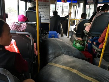 Retour à Hanoï - 3 heures de bus