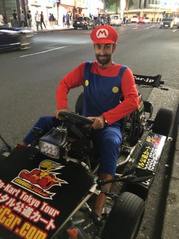 MarioKart dans les rues de Tokyo