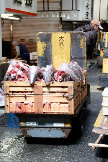 La marché aux poisson de Tsukiji