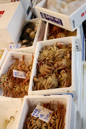 La marché aux poisson de Tsukiji