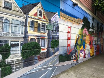 Alamo Square - Street Art