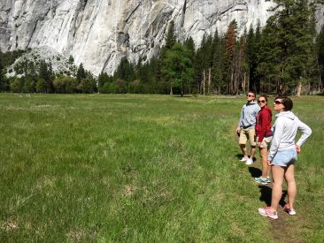 Promenade dans la vallée du Yosemite