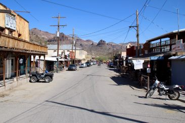 Oatman et ses ânes