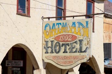 Oatman et ses ânes