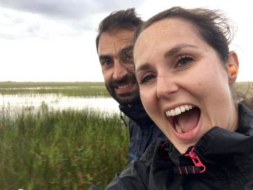 Airboat sur les Everglades - A fond !