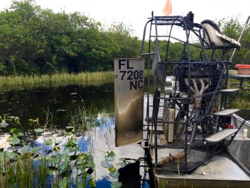 Airboat sur les Everglades - Dédicace aux Experts Miami