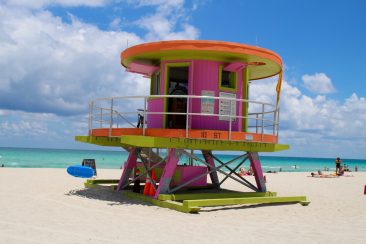 Miami Beach - Cabane de sauveteurs