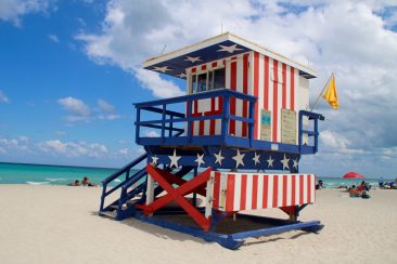 Miami Beach - Cabane de sauveteurs
