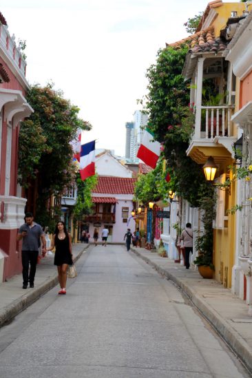 En balade dans le vieux Carthagène