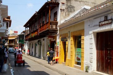 En balade dans le vieux Carthagène