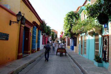 En balade dans le vieux Carthagène