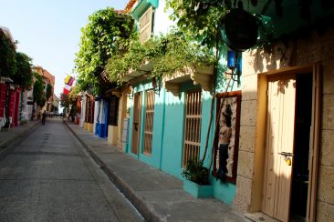 En balade dans le vieux Carthagène