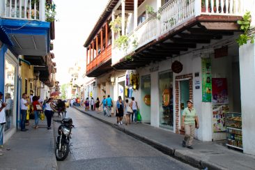 En balade dans le vieux Carthagène