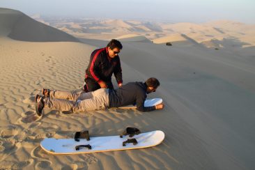 Sandboarding