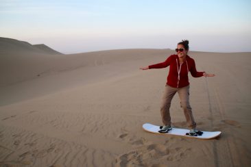 Sandboarding