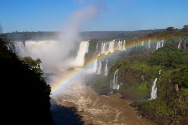 Les chutes d'Iguasu coté Brésilien