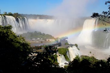 Les chutes d'Iguasu coté Brésilien