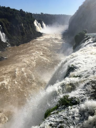 Les chutes d'Iguasu coté Argentin